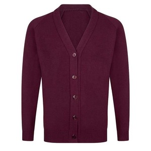 Cárdigan de Punto con Cuello en V para Mujer, Manga Larga, Botones, Color Sólido, Suéter de Lana, Top Clásico de Otoño - Product Image 1