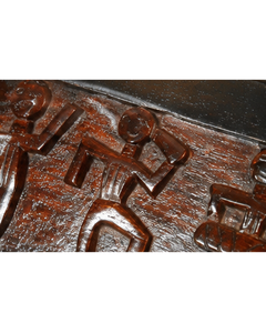 Décoration murale sculptée en bois Art tribal Vente en gros - Product Image 5