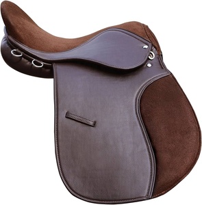 TI101OA078 Silla de Montar Inglesa Personalizada de Cuero Genuino Premium Ligera para Doma y Salto con Herrajes de Acero Inoxidable para Equitación - Product Image 2