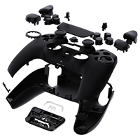 Coque de remplacement pour manette PS5 - Boîtier de protection avec ensemble complet d'accessoires de réparation des boutons