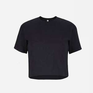 Suministro OEM, Mejor Precio, Camisetas Cortas para Mujer, Talla Grande, Algodón de Secado Rápido y Transpirable para Otoño, Mejor Material - Product Image 4