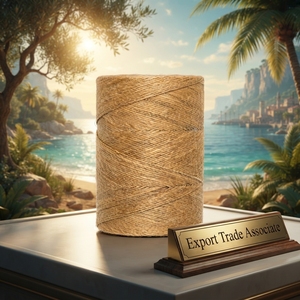 เชือกป่านคุณภาพ CRT หนัก 85 ปอนด์ 1ply ผลิตจากเส้นใยป่าน เป็นมิตรกับสิ่งแวดล้อม เหมาะสำหรับการค้าส่งออก ผลิตในบังกลาเทศ - Product Image 1
