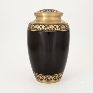 Fine Quality Brass Cremation <b>Urn</b> for Human Ashes Elegant Tree of Life Design Adult Funeral <b>Urn</b> <b>Large</b> Metal Memorial Jar - Product Image 3