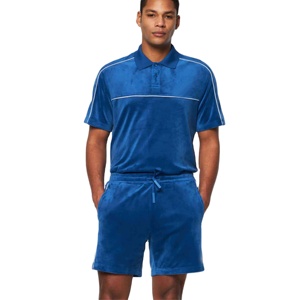 Shorts en velours élégants, respirants et de haute qualité, sensation luxueuse, coupe confortable, vêtements décontractés. - Product Image 3