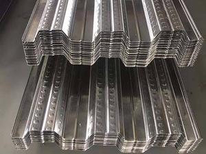 Láminas de Acero Galvanizado de 1.2 mm para Cubiertas de Piso, Paneles Metálicos Perfilados para la Construcción de Losas de Hormigón Compuesto - Product Image 1