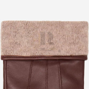 Gants en cuir durables de qualité supérieure avec doublure en laine, écologiques, pour l'hiver et les activités de plein air, dotés de la fonction tactile et de détection des aiguilles - Product Image 6