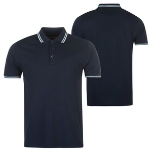 Polo homme personnalisé en coton, qualité supérieure, fabrication pakistanaise, manches courtes, vêtements décontractés de haute qualité - Product Image 4