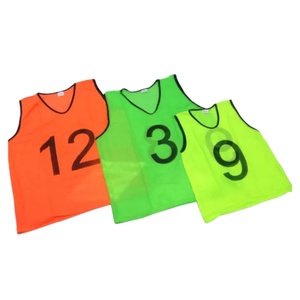 Indian Manufacturer Sleeveless Polyester Football <b>Training</b> <b>Bib</b> Usage for Football <b>Training</b> Selling at Wholesale Price - Product Image 1