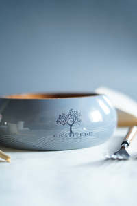 LumiVera Heritage Wooden <b>Enamel</b> <b>Bowl</b> Luxury Handmade Boho Serving Dish with Artistic Print for Kitchen, Dining & Entertaining - Product Image 2