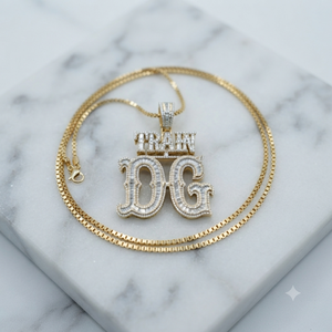 Personalized Big Name Gold Plated 925 Silver Fully Iced Moissanite Diamond Pendant Charms Hip Hop Rapper <b>Chunky</b> Necklace Jewelry - Product Image 3