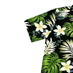 Camisa de playa de verano para hombre, personalizada, de manga corta, de tela terry sólida, 100% algodón, con estampado digital vintage, a bajo precio. - Product Image 2