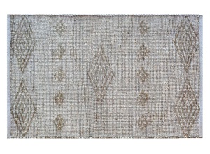 Hand Woven Bohemian Style Chevron Pattern <b>Sea</b> <b>Grass</b> Cotton <b>Rugs</b>-Stain Resistant & Pet Friendly - Product Image 3