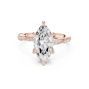 Bijoux Garden Grove Set de bagues de mariée traditionnelles en or 14K - Product Image 6