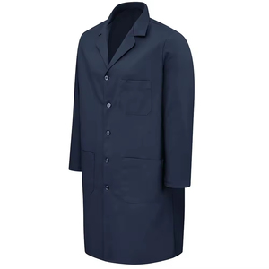 Uniformes médicaux unisexes pour hôpitaux et laboratoires, blouse de médecin, blouse d'infirmière en coton blanc, fabricant de vêtements en gros, qualité supérieure - Product Image 4