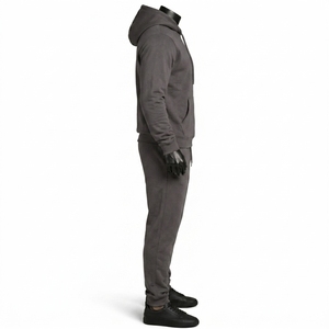Chándal Deportivo para Hombre, Diseño Moderno, Ropa Deportiva para Correr y Hacer Ejercicio, Chándal con Patrón Sólido - Product Image 3