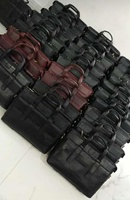 Mayorista Tendencia Logo Diseño Cuero Genuino Negocios Laptop Bag Hombres Pulgadas Hombro Mensajero Maletín Caso