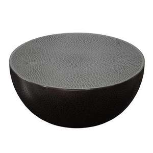 Mesa de centro de metal con acabado plateado y diseño martillado para el hogar, sala de estar, villas, uso decorativo, muebles, mesa de centro - Product Image 3