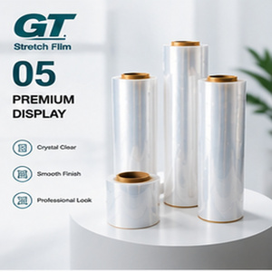 18 Mic LLDPE Soft Casting Transparent Moisture Proof Stretch Film for Pallet Wrapping Packaging <b>Shrink</b> Film Roll No reviews y - Product Image 5