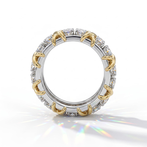Anillo de Compromiso de Lujo para Mujer, con Diamante de Laboratorio Gemver de 2.00 Quilates, Corte Brillante, Claridad VS1, Color F, Oro Blanco de 14K, Certificado IGI - Product Image 4