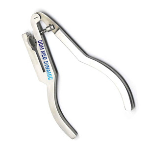 Pince à perforer le diaphragme dentaire Dom Med Dynamics Ivory Type 6,25 pouces en acier inoxydable, ensemble d'instruments orthodontiques - Product Image 1