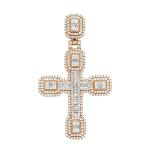 Pendentif Hip Hop tendance avec chaîne |   Argent sterling |   Bijoux personnalisés - Product Image 5