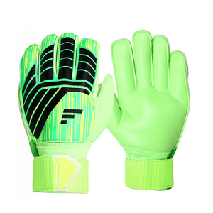 Professional Football Goalkeeper <b>Gloves</b> | High Quality | 4mm Latex Grip | Breathable Backhand | Lace-<b>Up</b> Closure | Adjustable | - Product Image 6