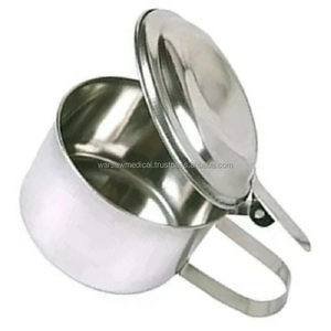 Premium Quality WARSAW MEDICAL Sputum Cup Stainless Steel ISO & CE Certified Hollowware Instruments | needle holder - Product Image 4