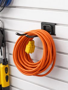 Heavy Duty Double Wall Mount Garage <b>Hook</b> Rail Storage System Steel Utility Organizer for Ladder Hose Cord OEM Vietnam GAPGAR003 - Product Image 6