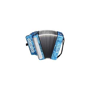 ACCORDÉON DIATONIQUE Hohner 3500FB Corona II 31 boutons FBbEB blanc de qualité supérieure avec sac et sangles - Product Image 1