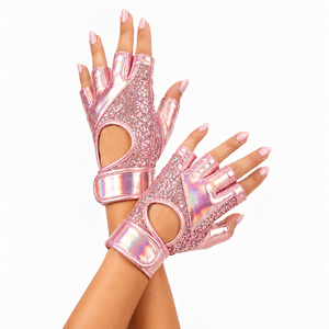 Guantes Ligeros para Pole Dance, de Media Mano, para Mayor Comodidad, Guantes de Alta Calidad para Pole Dance a Precio Económico - Product Image 2