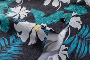 Chemise décontractée pour homme, chemise hawaïenne à manches courtes de haute qualité, chemise hawaïenne à fleurs personnalisée, chemise Aloha pour homme, chemise hawaïenne tropicale d'été pour homme - Product Image 3