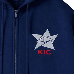 High Quality Heavyweight Fleece <b>Zip</b>-<b>Up</b> Hooded Sweatshirt Cotton Blend Fleece Casual <b>Zip</b>-<b>Up</b> <b>Jacket</b> For Winter - Product Image 3