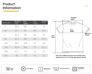 Bangladesh China Factory Price Custom Logo Embroidery CVC plus size round neck solid color texture blank T-shirt - Product Image 3