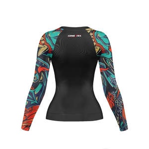 High Demanded Product Custom MMA Men Rash Guard for Outdoor Usage Fully Customized Sublimation Printing Rash Guards for Men's - Product Image 3