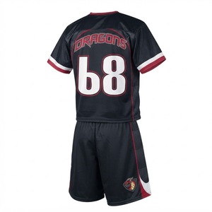 Ensemble uniforme de lacrosse personnalisé Dragons 68, impression par sublimation, respirant, maillot et short pour hommes adultes, haute qualité, toutes saisons - Product Image 2