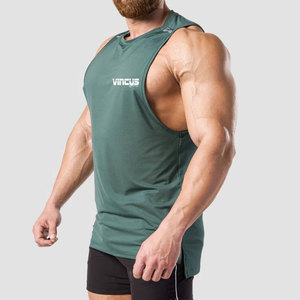 Débardeur pour homme grande taille avec logo personnalisé imprimé, vente directe d'usine en gros, vêtements de sport pour homme - Product Image 4