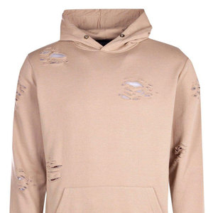 เสื้อฮู้ดดี้สไตล์ใหม่ แฟชั่นเบสิค ผ้าคอตตอนผสม ทรงดิสเทรส หนานุ่ม คุณภาพดี ราคาคุ้มค่า - Product Image 2