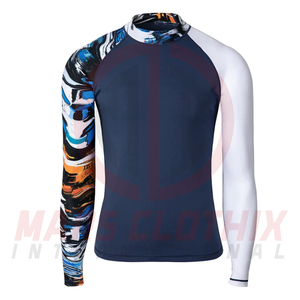 Customized Boxing Rash Guard <b>for</b> <b>Men</b> Custom Logo Breathable Eco-Friendly <b>Men</b> Rash Guard <b>For</b> Online Sale - Product Image 5