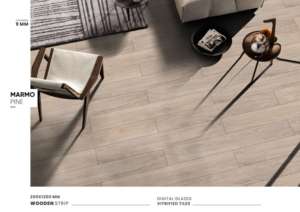 Azulejos de Porcelana Vitrificada con Acabado Digital Contemporáneo, Formato Largo 8X48, para Pisos de Hogares, Oficinas y Proyectos Comerciales de Interiores - Product Image 3