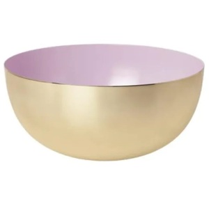 Tazón de metal para servir postres de frutas, diseño moderno con acabado pintado a mano, tazón decorativo para el hogar y hoteles, ideal para servir chocolate dulce. - Product Image 2