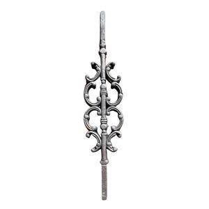 Rampe d'escalier en fer forgé élégante, traditionnelle et ornementale, construction durable, pièces d'escalier, architecture classique raffinée - Product Image 1