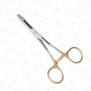 Tijeras de soporte de aguja Olsen Hegar de 4,5 pulgadas Instrumentos quirúrgicos de carburo de tungsteno y acero Instrumentos médicos - Product Image 1