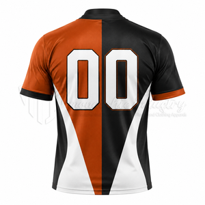 Camiseta de Fútbol Sublimada Personalizada, Manga Corta, Cuello en V, Ropa Deportiva para Equipos de Fútbol, Fabricante de Uniformes Personalizados - Product Image 2