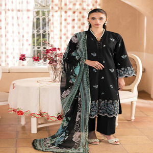 pakistani <b>suits</b> Cotton / Lawn shalwar kameez design for women high quality dress Embroidered Cotton / Lawn <b>Suits</b> - Product Image 1