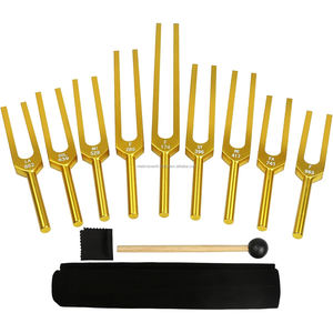 Ensemble de diapasons Solfège 174Hz–963Hz en alliage d'aluminium, instrument musical de guérison parfaite, fournisseur en gros - Product Image 1