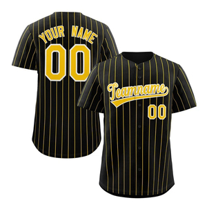 Maillot de baseball personnalisé tendance 2026 avec impression sur mesure, 100 % polyester respirant, séchage rapide, entièrement boutonné - Product Image 1