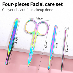 KAAMIR INSTRUMENTS Premium Professional Pedicure Manicure Kit 10pc <b>Nail</b> Treatment <b>Set</b> 4-in-1 <b>Nail</b> Clipper Portable Metal Bag for - Product Image 6