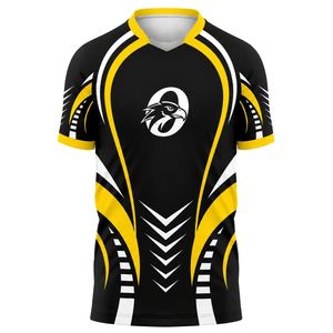 Conjunto de Camiseta de Fútbol Negra y Amarilla, Uniforme de Fútbol Premium, Ligero, Transpirable, para Entrenamiento y Partidos - Product Image 1