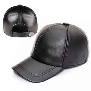 Casquettes de sport en cuir OEM, nouvelle collection, design personnalisé, casquettes décontractées, qualité supérieure, pour hommes - Product Image 6