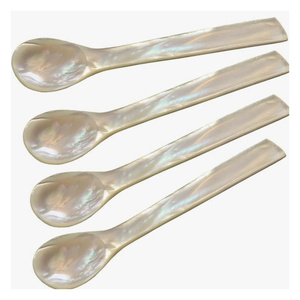 Cuchara de Caviar de Nácar de Lujo Premium, Cuchara para Servir Elegante y Duradera para el Hogar, Restaurantes, Hoteles, Cocina y Eventos Especiales - Product Image 6